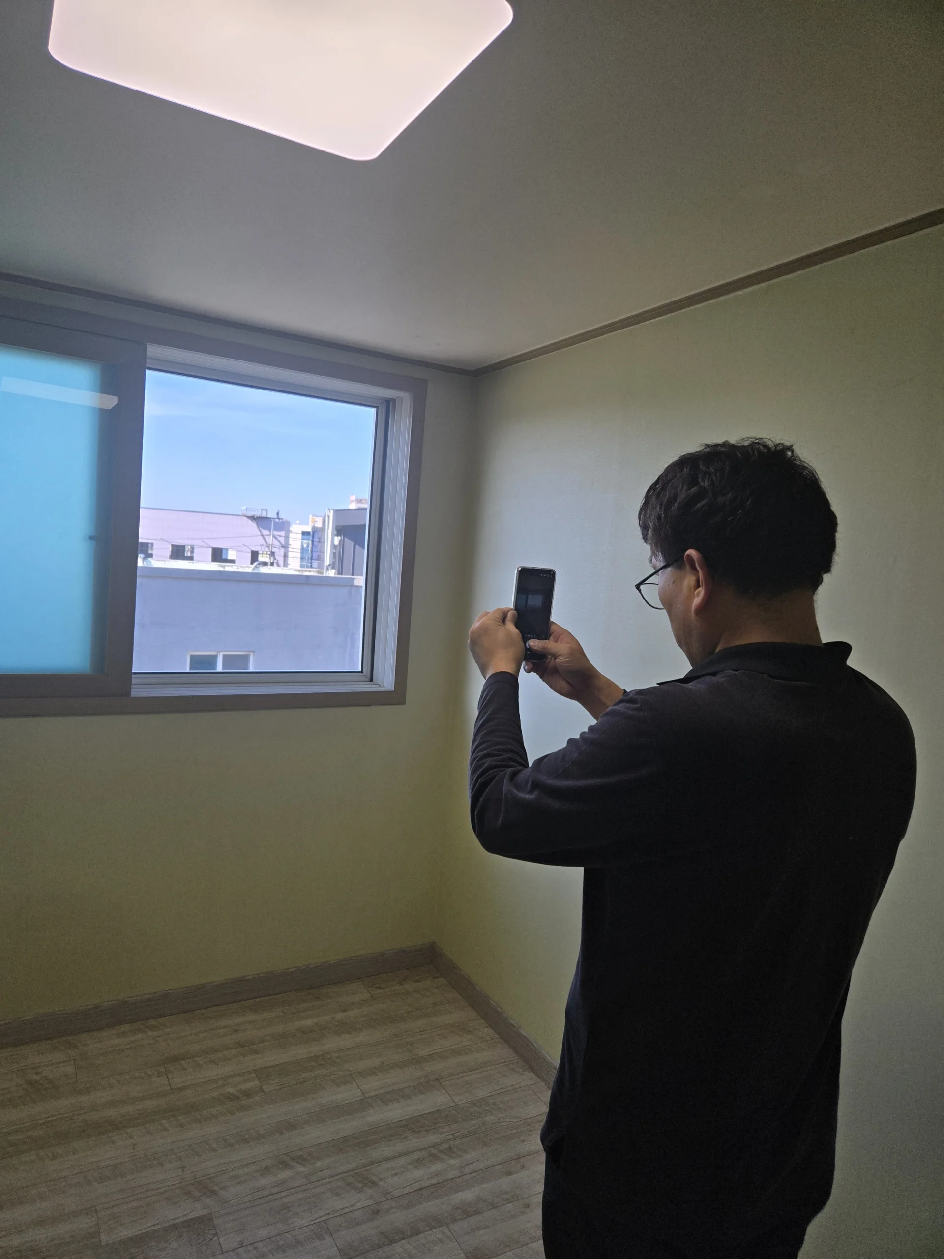 방충망 교체 실습 사진
